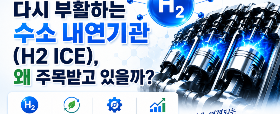 다시 부활하는 수소 내연기관(H2 ICE), 왜 주목받고 있을까?