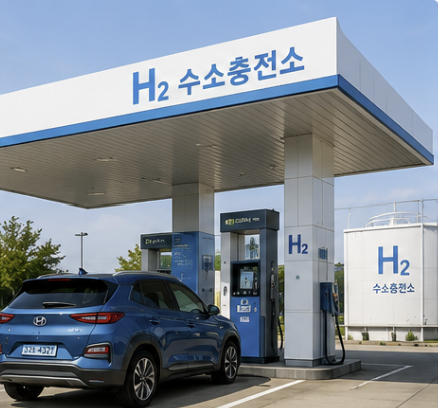 국내 수소충전 인프라 승용차와 수소버스 충전소